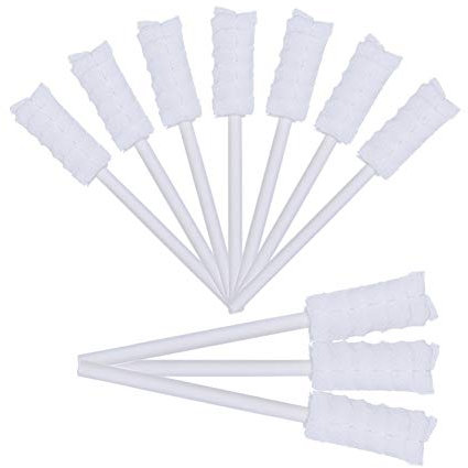 10 Unids/set Desechable Bebé Limpiador de Lengua Cepillo de Dientes Cepillo de Dientes Infantil Oral Palo de Limpieza Cuidado Dental