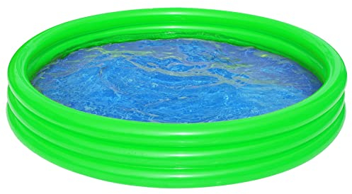 Best Sporting Piscine gonflable Uni, 99 x 23 cm et 157 x 25 cm, couleur rouge et jaune (vert, 120 cm)