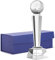 Juvale Crystal Glass Golf Trophy with Elegant Gift Box for Tournaments, Sports Competitions, Parties, Champion Award, Paperweight for Desktop and Table Decor (9 Inches Trophy Golf)