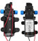 Ejoyous - DC 12V pompa dell'acqua autoadescante, 8 l/min, 100 W pompa dell'acqua a membrana ad alta pressione per auto, barca, caravan, camion, nero