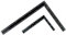 SET 600x400mm + 300x200mm Flachwinkel aus Stahl Präzisionswinkel 90° Zimmermannswinkel Messwinkel Schlosserwinkel 2W-203