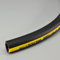8mm / 0.3 Inch ID Rubber Airline Air Compressor Hose High Vis Yellow Stripe 2 Metre