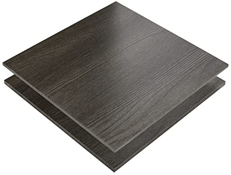 HPL Platte wetterfest | Fassadenplatte, Balkonplatte, Schichtstoffplatten | in 6mm, 8mm | VERSCHIEDENE FORMATE | TOP QUALITÄT MADE IN GERMANY (2 Stück | 20x30cm (6mm Stärke), Holzdekor Esche)