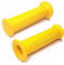 cyclingcolors Empuñaduras universale Manillar Moto 22mm (7/8) 24mm (1) puños Caucho Antideslizante Scooter ciclomotor (Amarillo)