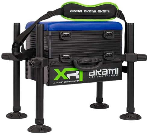 AKAMI PANCHETTO XRT - COLORE BLACK/BULE, CM 60X30X30 / GAMBA 3.6