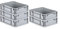 PROREGAL SuperSparSet 5x Eurobox NextGen Economy | Griffe geschlossen |HxBxT 12x30x40cm | 11 Liter | Eurobehälter, Transportbox, Transportbehälter, Stapelbehälter