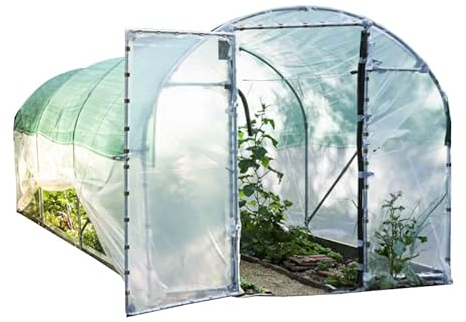 TerraGala MiniRömi® Foliengewächshaus-System, Pflanztunnel, Kleiner Folientunnel (2,5m x 8m (20m²))