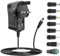 SZZKtech 5V 2A AC Adapter Power Supply DC5V wall charger AC230V to DC 5Volt 2Amp 1.5A 1A 800mA 600mA 500mA 200mA 100mA Power Adapter with 8 changeable DC Plug tips 5v power cord ac dc Adapter