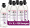 INEOS Lessive Liquide Concentrée, Un Nettoyage Imbattable Grâce Au Pouvoir Des Plantes, Adaptée Aux Peaux Sensibles, Efficace Dès 20°C, Parfum Pivoine et Fleur De Riz, 198 Lavages (6 x 1L)