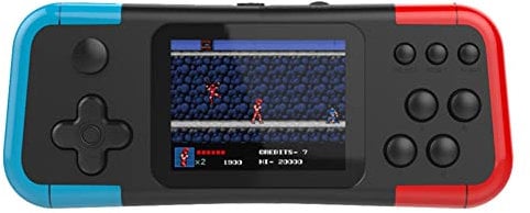 Games Console, 3.0 Inch Screen 666 Classic Games Retro Handheld Game Console, Emulator Console with 3D Joystick Direction Keys, 800mAh Battery Gameboy Retro Gaming Console for Kids