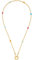 JEWELS BY LEONARDO Halskette Clip & Mix Smile • kurze Kette aus goldfarbenem Edelstahl • bunte Achat-Perlen • mit Ring zum Anhängen von Charms • 45 cm Länge • Schmuck Damen • 023749
