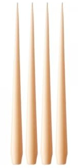 ester & erik Taper Candles, Box, 42cm, 4 Stück, 19 Melon Sorbet [SET4]