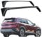 DachträGer RelingträGer für Nissan X-Trail T33 2020 2021 2022 2023 2024, Dachgepäckträger Alu Dachgepäckablage, Paar Schwarze gewidmet Diebstahl-Bars Schwarzes Silber,Black