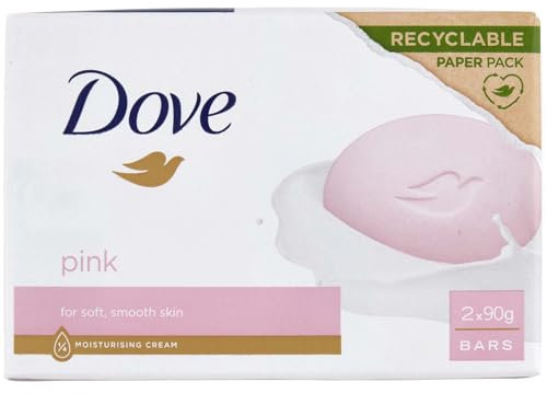 Dove Feste Seife, Rosa, 2 x 90 g, 180 g