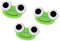 Kontaktlinsenbehälter in Cartoon-Frosch-Form, Kontaktlinsenhalter, Cartoon-Tier-Linsenbox, 3 Stück, Frosch-Form-Kontaktlinsen-Box, Cartoon-Kontaktlinsenbehälter, Tier-Linsenbehälter