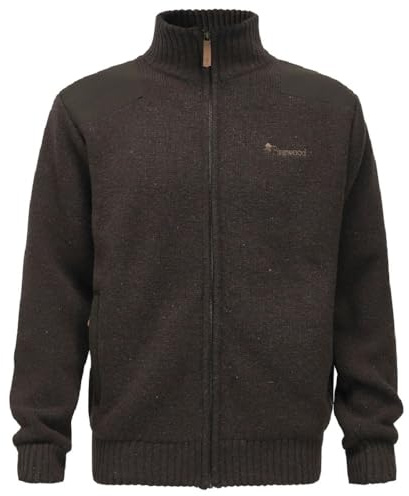 Pinewood 5479 Hurricane Pullover D.Brown Melange (235)
