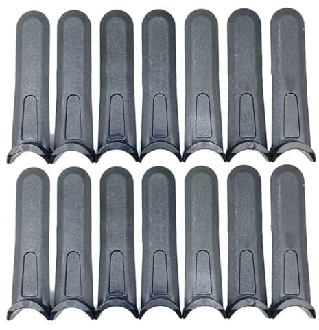 QINBINENG 50 Pcs Plastic Lawnmower Blades Compatible with Flymo Lawnmowers,Lawn Mower Cutting Blades Garden Mower Replacement Blades for Flymo Lawnmowers Hover Vac/Micro Lite/Minimo/Mow n Vac