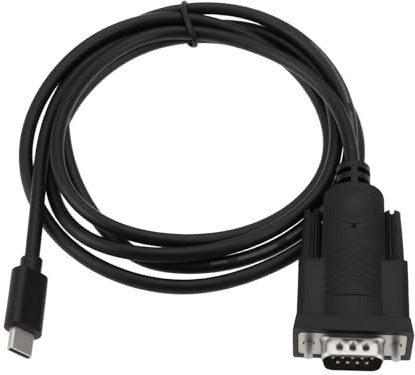 Create idea USB C auf RS232 Serielles Kabel Typ C auf DB9 Stecker Adapter für Laptop-Drucker, 1,5 m