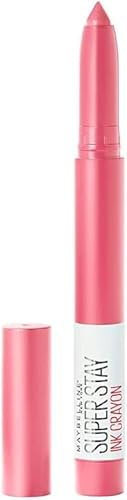 Maybelline Lipstick Superstay Matte Ink Crayon, Longlasting With Precision Applicator, 30 Seek Adventure, 1 Count, Pack Of 6