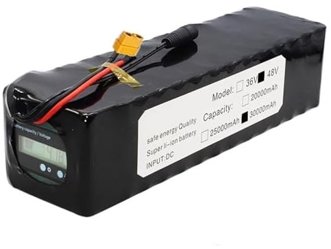 48V 20AH 30AH Batterie De Remplacement pour Vélo Électrique 13S4P Batterie Lithium-ION Étanche Batterie Lithium Haute Puissance pour Trottinette Électrique