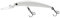 Yo-Zuri Crystal Minnow Deep Diver Walleye (F), 90 mm, Weiß