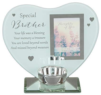 Special Remembrance Memorial Brother Tea Light Holder