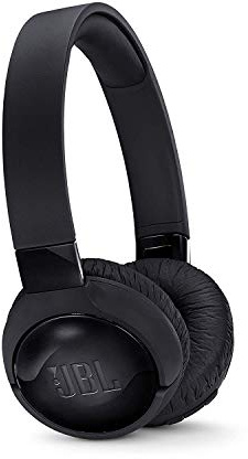 JBL Tune 600 BTNC - Schwarz – Noise-Cancelling On-Ear Bluetooth Kopfhörer mit integriertem Headset – Musikgenuss für 12 Stunden und mehr – Kabellos Musik streamen