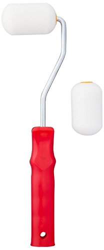 Ideen mit Herz Mini support de rouleau de peinture avec 2 rouleaux en mousse, 5,5 cm x 3,5 cm chacun (1 rouleau de peinture + 2 rouleaux de peinture)