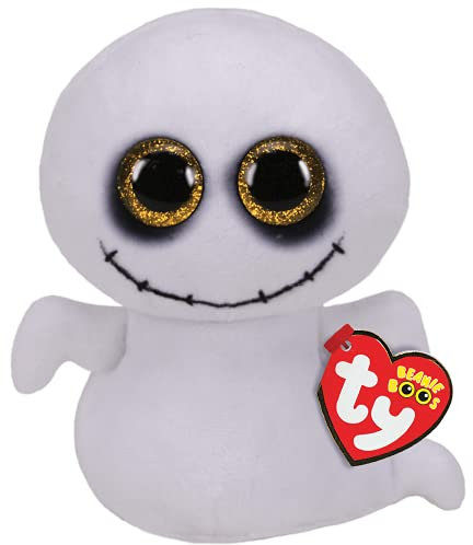 TY 2005911 Spike Ghost Halloween 2020 plüsch, Mehrfarbig, 15 cm
