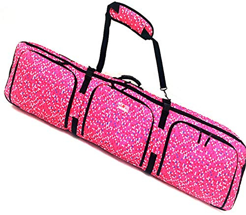 ChengBeautiful Snowboardtasche Skifahren Doppel-Snowboard-Tasche 166cm Kratzfeste Doppelplatte Platte Schutzgehäuse Dumpling Ski-Bord-Tasche Große Kapazität Einfach Zu Transportieren Und Zu Reisen