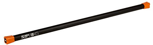 Mirafit Aerobic Weighted Body Bar - Padded Weightlifting Barbell For Gym Studio and Home Training