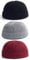 Faringoto Beanie Mütze Winter Outdoor Sport Geschenke Strumpffüller für Männer Frauen, Schwarz + Hellgrau + Weinrot, Einheitsgröße