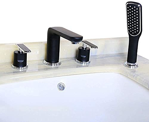 Wasserhähne, Badezimmer Badewanne Dusche Mischwasserhahn Vierteiliges Set 58 Feinkupfer Hotel Badezimmer Wasserhahn Badezimmerschrank Wasserhahn