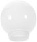 Givré Verre Globe Abat-Jour Remplacement Boule De Verre De Abat-Jour Couverture Sphère Abat-Jour Pour Pendentif Lumière Lustre Applique Murale