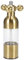 Edelstahl Pfeffermühle, Verstellbar Salz Gewürzmühle Schleifwerkzeug, Küchenhelfer zum Würzen, Mahlen, Kochen(Gold)