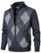 Herothorn Uomo Cardigan Felpa Cappotto Lana imbottito Tops con Cerniera Lavorato a Maglia Maglione Stand colletto con 2 Tasche Caldo Maniche Lunghe Calda Casual Cappotti Inverno Manica Lunga Invernale
