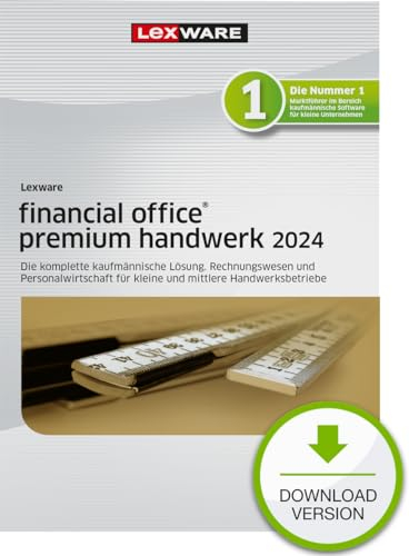 Lexware financial office Premium handwerk 2024 (365 Tage)| PC Aktivierungscode per Email