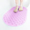 HITSLAM Oval Badewannenmatte rutschfest, 68 x 38 cm Antirutschmatte für Badewanne, Maschinenwaschbar Duschmatte rutschfest mit Saugnäpfen, BPA frei Badematte Schimmelresistent, Violett