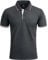 zitysport Poloshirt Herren Kurzarm Shirt Atmungsaktives Golf Polo Shirt Männer Sommer Shirts Sport Basic Slim Fit Tshirt mit Brusttasche Polohemd(Dunkelgrau-XL)