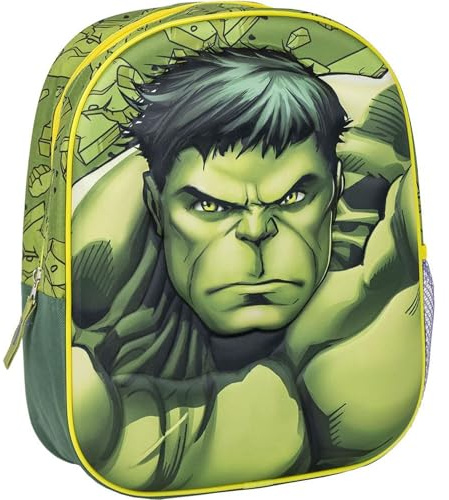 CERDA GROUP Unisex Kinder Cerda, Standard, bunt, Estándar Avengers Kinderrucksack, Grün