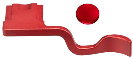 Poignée de pouce en métal pour appareil photo numérique Fuji Fujifilm XT50 XT5 XT4 XT3 XT30 XT2 XT20 XT10 Accessoire pour appareil photo numérique (rouge)