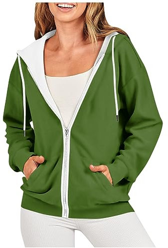 Soldes Amazon Femme, Sweat Femme Grande Taille Veste Ete Femme Sweatshirts Femme Veste Chaude à Capuche Veste Femme Longue a Capuche Veste Femme Mi Saison Grande Taille Veste Rose Pale Veste