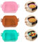 Echehi Pack de 3 Fundas para Molde Silicona Freidora de Aire, Las Silicona Air Fryer de 8 Pulgadas Son Reutilizables y Sustituyen. Las Fundas de Pergamino Desechables