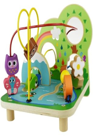 Wooden Forest Beads Maze, Educational Toy, 2+ Years, Fine Motor Skills Development