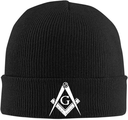 Wintermütze Freimaurer Freimaurer Geschenk Mützen Klassische Strickmützen Funktionale Winter Mütze Für Damen Herren Winter