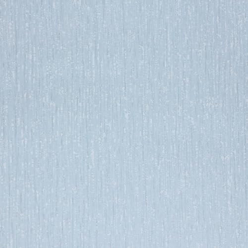 Swehooirt Plain Blue Wallpaper for Bedroom with Slight Glitter Textured Light Blue Wallpaper for Bedroom Teenager Adults Girls Boys Modern Wall Paper Roll Living Room Hallway and Stairs