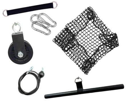 JISADER Manejo de Alta extracción de de Resistencia de Resistencia Triceps Equipo de Levantamiento de Pesas Máquina de Cable de Gimnasia de, Style a