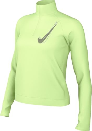 Nike Swoosh Lauf-Midlayer Mit Halbreißverschluss Für Damen, Barely Volt, HJ2225-701, 2XS