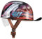 Retrò Caschi Cromwell Scodella Aperto Casco Portatile Mezzi Caschi Demi-Jet Mezzo Elmetto Moto Retrò Vintage Caschi Caschi DOTECE Omologato Casco A Scodella Per Moto Scooter 10,M:57-58CM