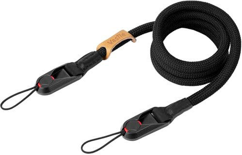 HOTUT Camera Strap,Climbing Rope Camera Strap with Quick Release Buckles,Adjustable Camera Neck Shoulder Crossbody Strap for Man Woman Photographers SLR DSLR Digital Mirrorless Camera